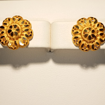 plai. earrings by Jay Ambe Jewellers