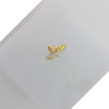 22KT Yellow Gold Modern Ring Pieces by 