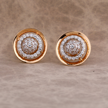 750 Rose Gold Gorgeous Ladies Earring RE167