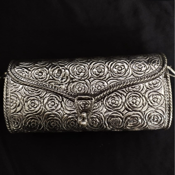 925 pure silver ladies clutch in fine nakashii pO-... by 