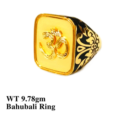 22K Bahubali Om Ring by 