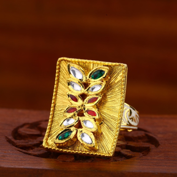 22KT Gold Antique Delicate Ladies Ring LAR105