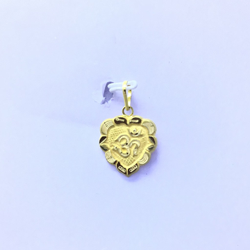DESIGNING OM FANCY GOLD PENDANT by 