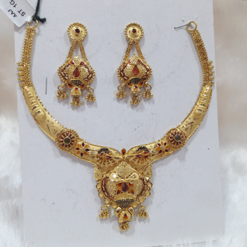Antique necklace set by 