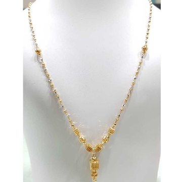 22K / 916 Yellow Gold Ladies Vertical Necklace by H. V. Jewels