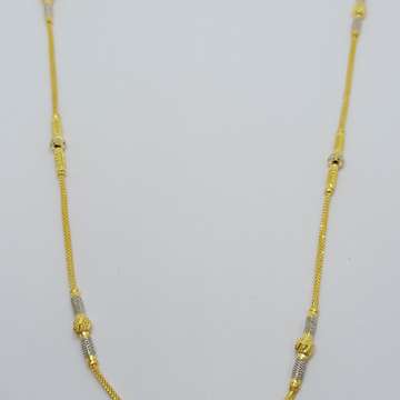 fancy Plain gold chain by Suvidhi Ornaments