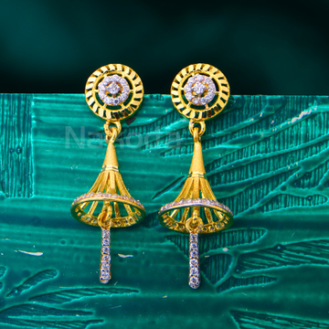 916 Gold Ladies Gorgeous Jhummar Earring LJE460