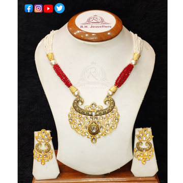 22 carat gold classical ladies necklace RH-NK606