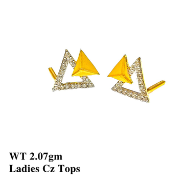 22K Ladies Cz Tops by 