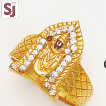Tirupati balaji gents ring diamond gad-k-1684