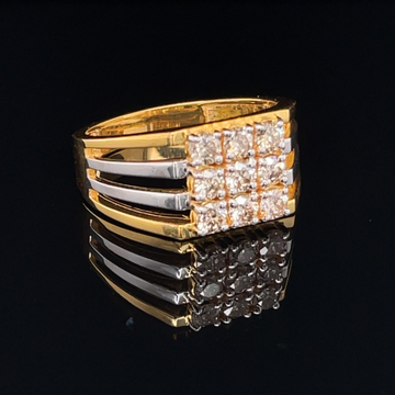 14ct diamond mens ring for gift  n special occasio...
