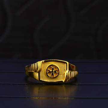 22ct Gold Casting Plain Ring MPR76