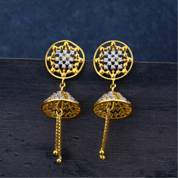 Ladies Gold 22K Jummar Earring -LJE78