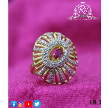 22 carat gold antiq daimond rings RH-LR238