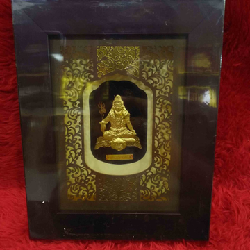 24KT Gold Leaf Shivji Frame by 