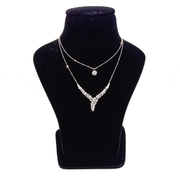 Pure silver pendant chain for women adjustable in... by 