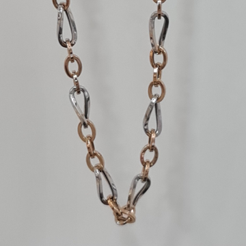 18kt Hallmark Rose Gold Chain by Sangam Jewellers