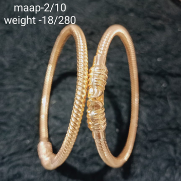 916 Gold Fancy Copper Kadli Bangle SGC49 by 