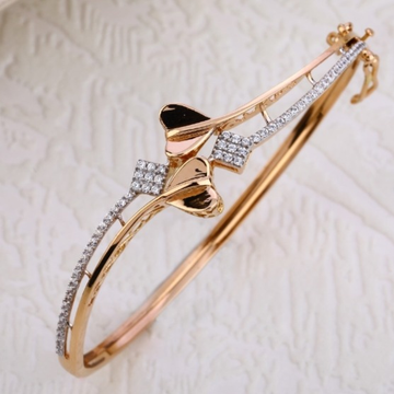 20 carat rose gold ladies kada bracelet RH-LB171