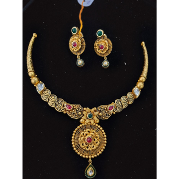 22 kt antique set by Aaj Gold Palace