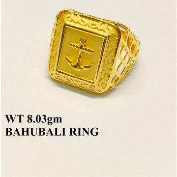 22K Bahubali Anchor Ring by 