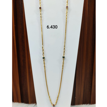 22 carat gold ladies chain RH-LC168