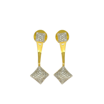 Charming 18kt Yellow Gold Earrings