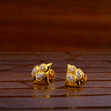 22KT Gold Delicate Ladies Tops Earrings LTE271