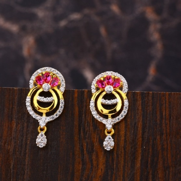 22 carat gold ladies earrings RH-LE510