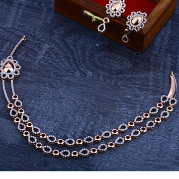 18ct  rose gold classic  necklace set  RN30