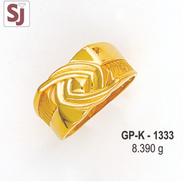 Gents Ring Plain GP-K-1333