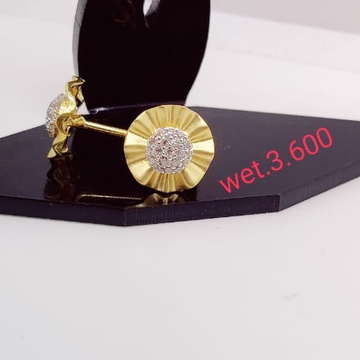 22 carat gold ladies earrings RH-LE831