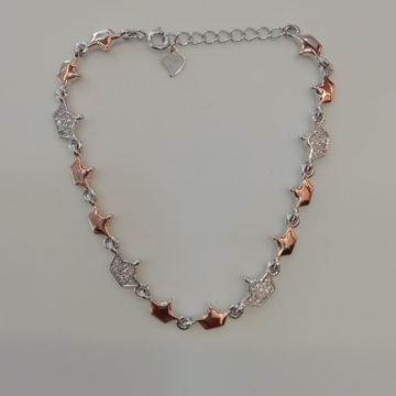 Sterling silver ladies loose bracelet by 