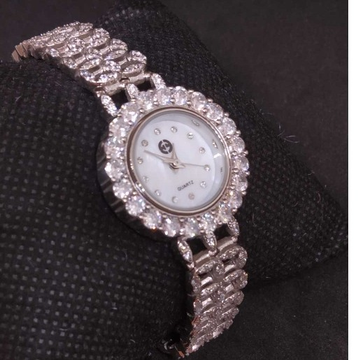 925 sterling silver American Diamond  Ladies watch by 
