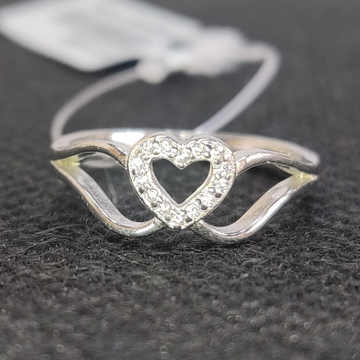 Pj-925S/146 925 sterling silver cz heart ring by 