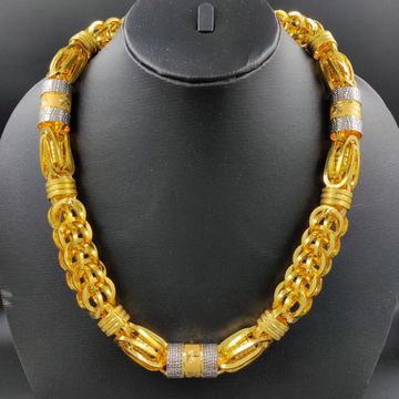 916 Gold Fancy Bahubali Italian Chain