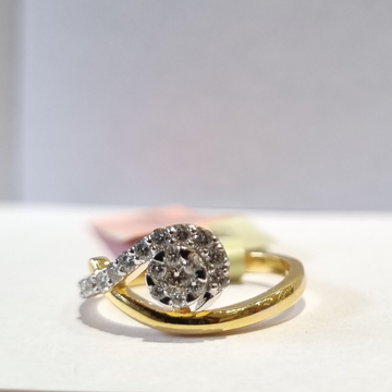 snail curve around circle ring by 