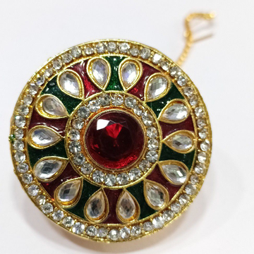 One gram gold diamond And Kundan Work bor by 