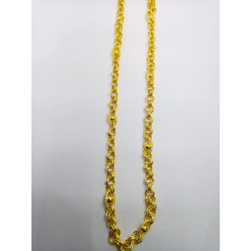 916 Hollow Fancy Gold chain by Suvidhi Ornaments
