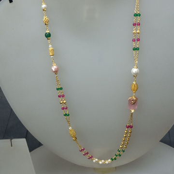 916 gorgious fancy mala by Celebrity Jewels