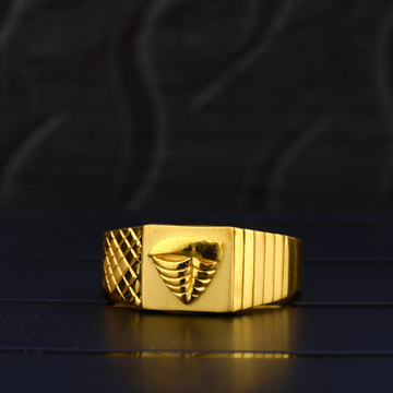 916 Gold Exclusive plain ring MPR92