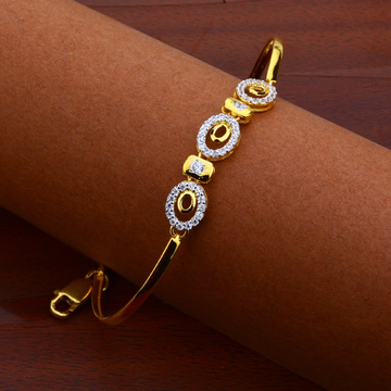 916 Gold Cz Fancy Bracelet LKB109