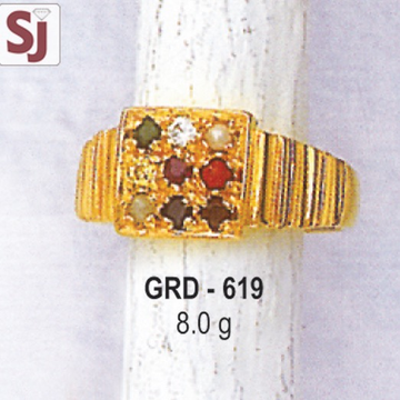 Navagraha Gents Ring Diamond GRD-619