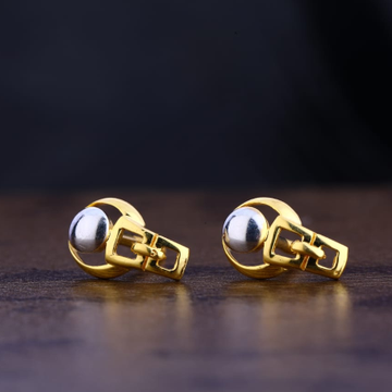 22KT Gold CZ Hallmark Exclusive Ladies Plain Earri...