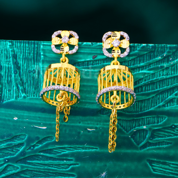916 Gold Ladies  Designer Jhummar Earring LJE473