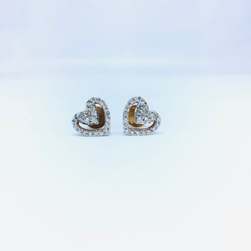BRANDED FANCY REAL DIAMOND EARRINGS by 