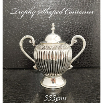 925 Silver Trophy Shape Container by 