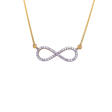 Infinity Chain Diamond Necklace