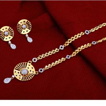 22kt Gold  Stylish Chain Necklace CN66
