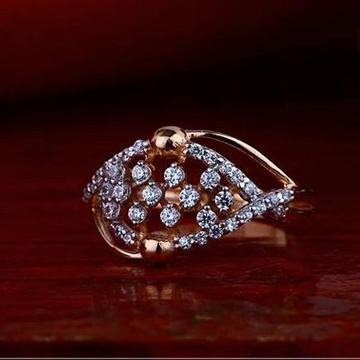 18Kt Rose Gold Ladies Premium Ring RH-LR95